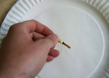 paper plate shooting star craft