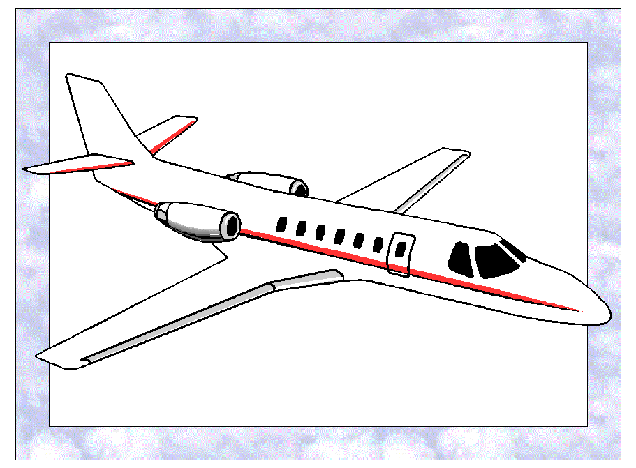 jet colouring pages