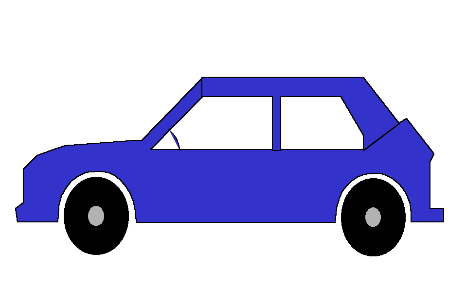 car colouring pages