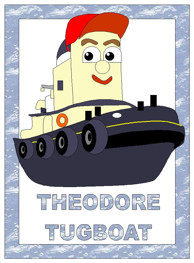 theodore tugboat colouring pages