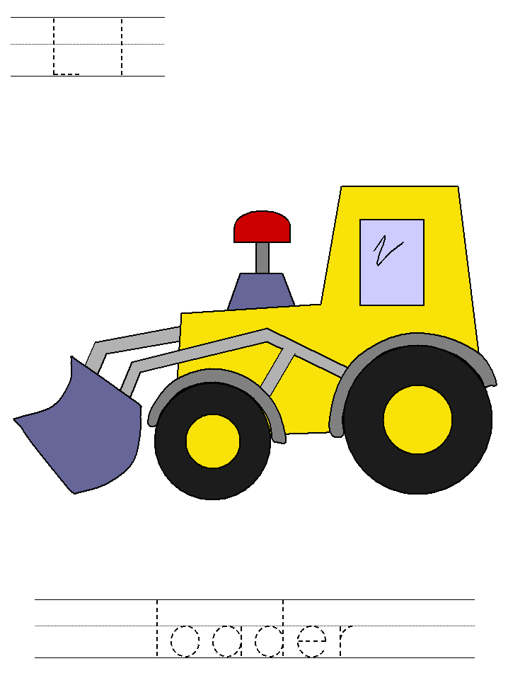 l is for loader tracer pages