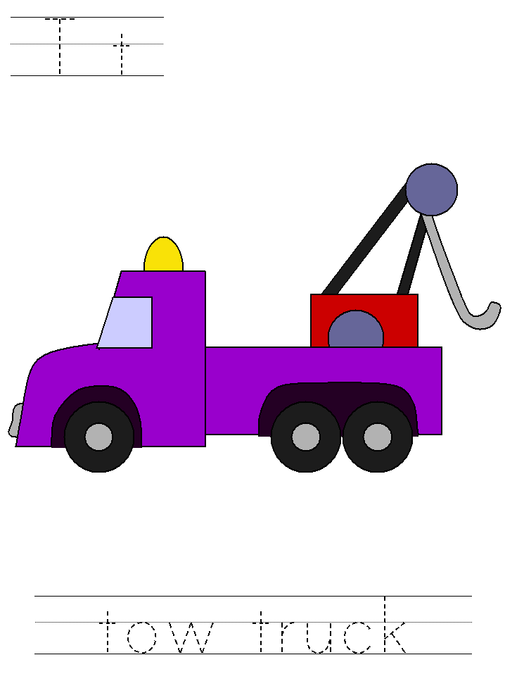 transportation colouring pages