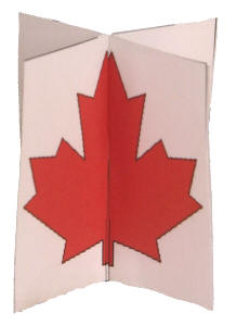 3D Canada Day Craft