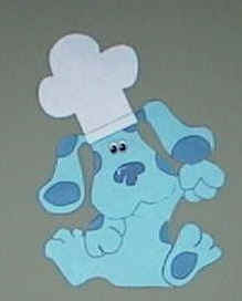 big blue's clues paper craft