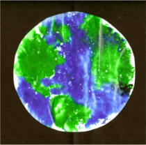 stained glass earth