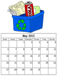 Earth Day Printable Calendars