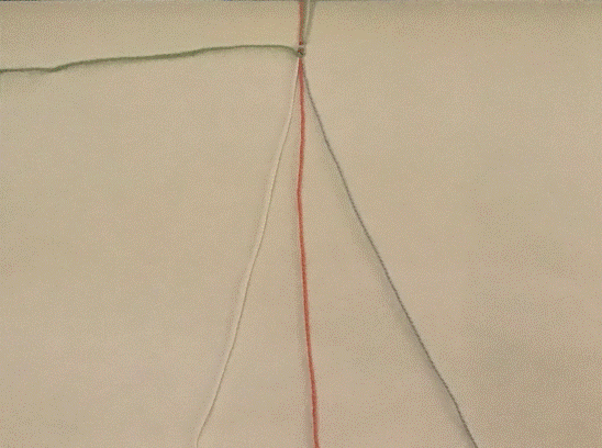 knotted-style friendship bracelet
