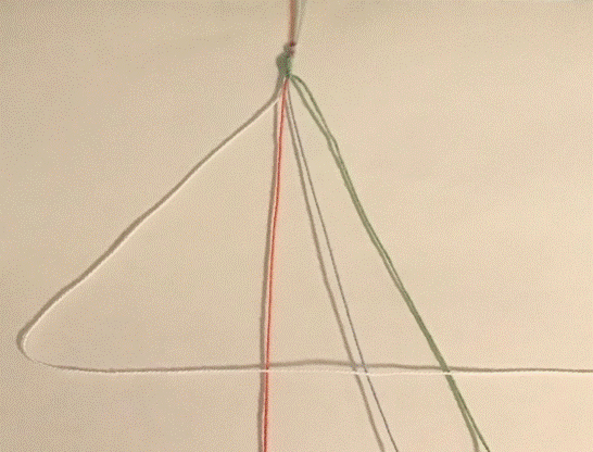 knotted-style friendship bracelet