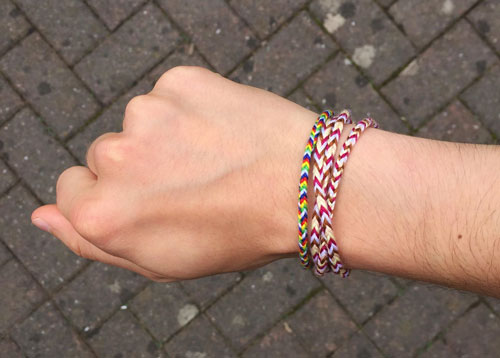 rope-style friendship bracelet