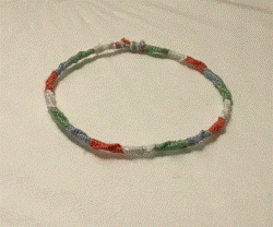knotted-style friendship bracelet