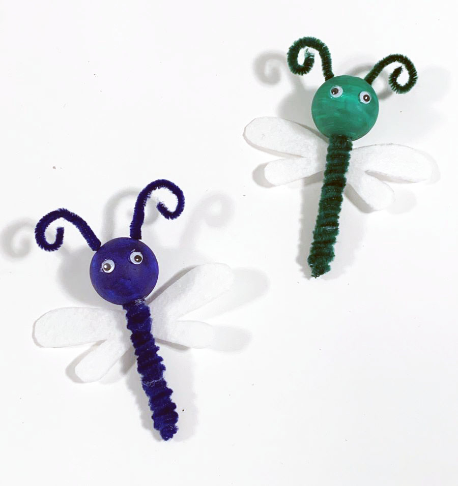 Pipe Cleaner Dragonfly Craft