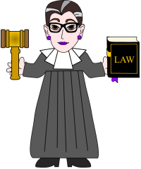 judge paper doll