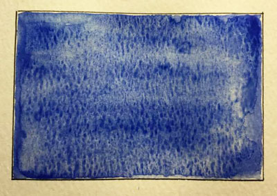 Water Color Technique: Indenting