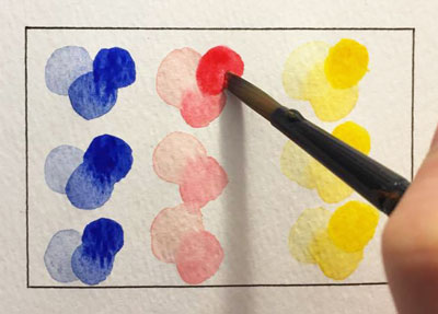 Water Color Technique: Layer