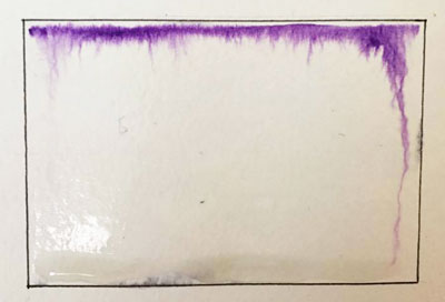 Water Color Technique: Wet Base