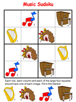 music sudoku puzzle