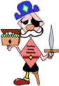 Pirate Shapes Buddy Craft