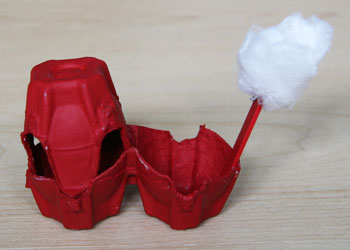 egg carton train