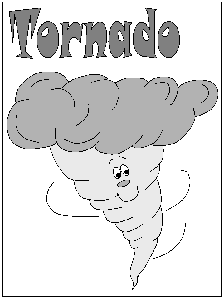 tornado colouring pages
