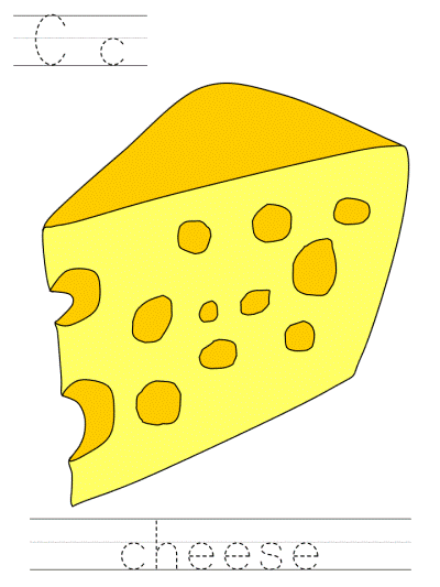 learn to print worksheets - Cc cheese