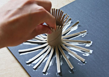 Fourth of July fireworks craft