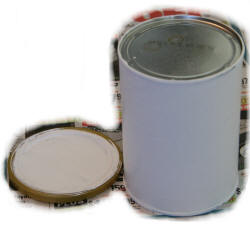 Paint the can white.