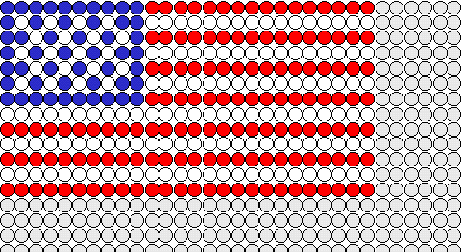 flag pattern