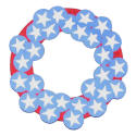 USA Paper Plate Wreath