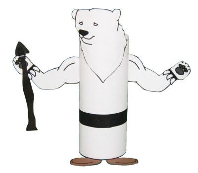 Nanook Toilet Paper Roll Craft