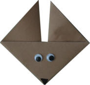 Simple Origami Fox