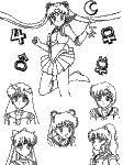 sailor moon poster