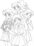sailor moon coloring page