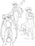 sailor moon coloring page