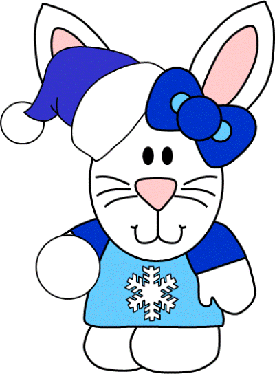 winter rabbit crafts for kids