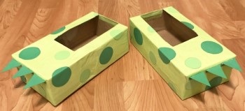 make yourself some Dinosaur Shoes!