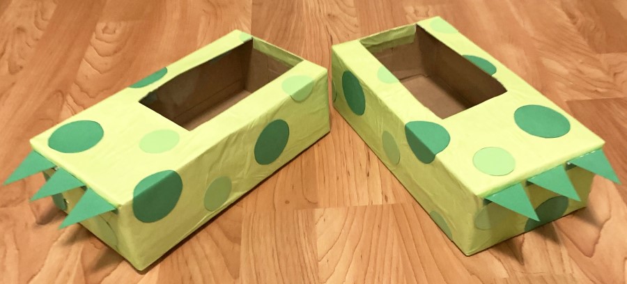 Dinosaur Shoes craft