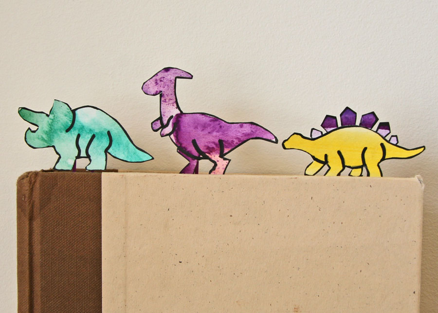 dinosaur paper clips