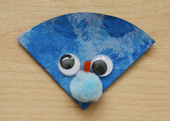 triceratops popsicle stick bookmark