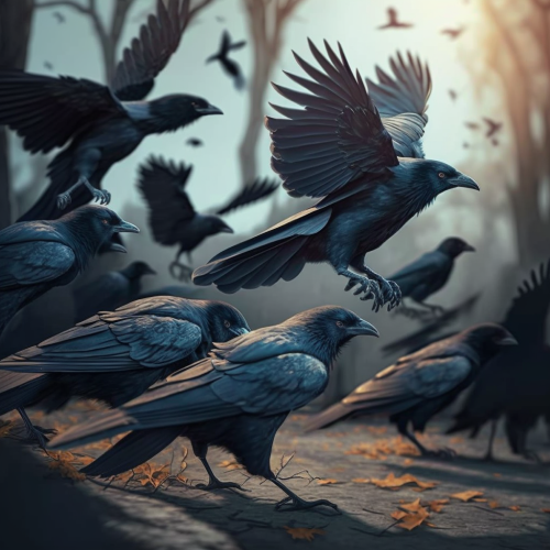 flock of crows