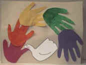 rainbow and dove craft