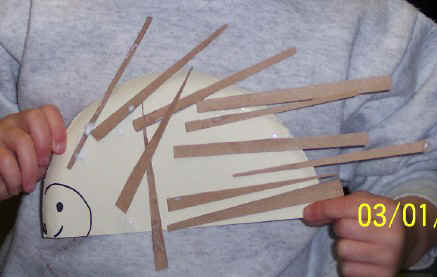 porcupine craft