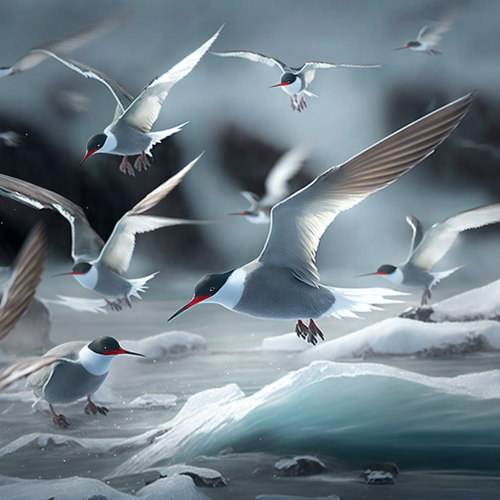 arctic tern migrating