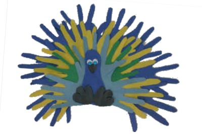 peacock craft