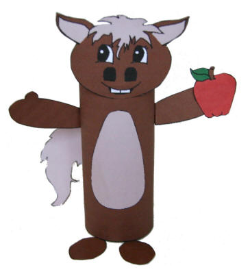 Horse Toilet Paper Roll Craft
