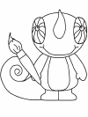 animal coloring page