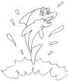 Letter D Animal Coloring Pages