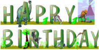 dinosaur banner
