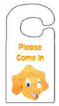 dinosaur doorknob hangers