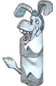 donkey toilet paper roll craft