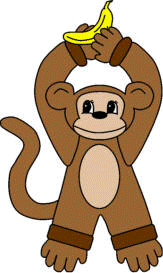 Monkey Doorknob Hanger